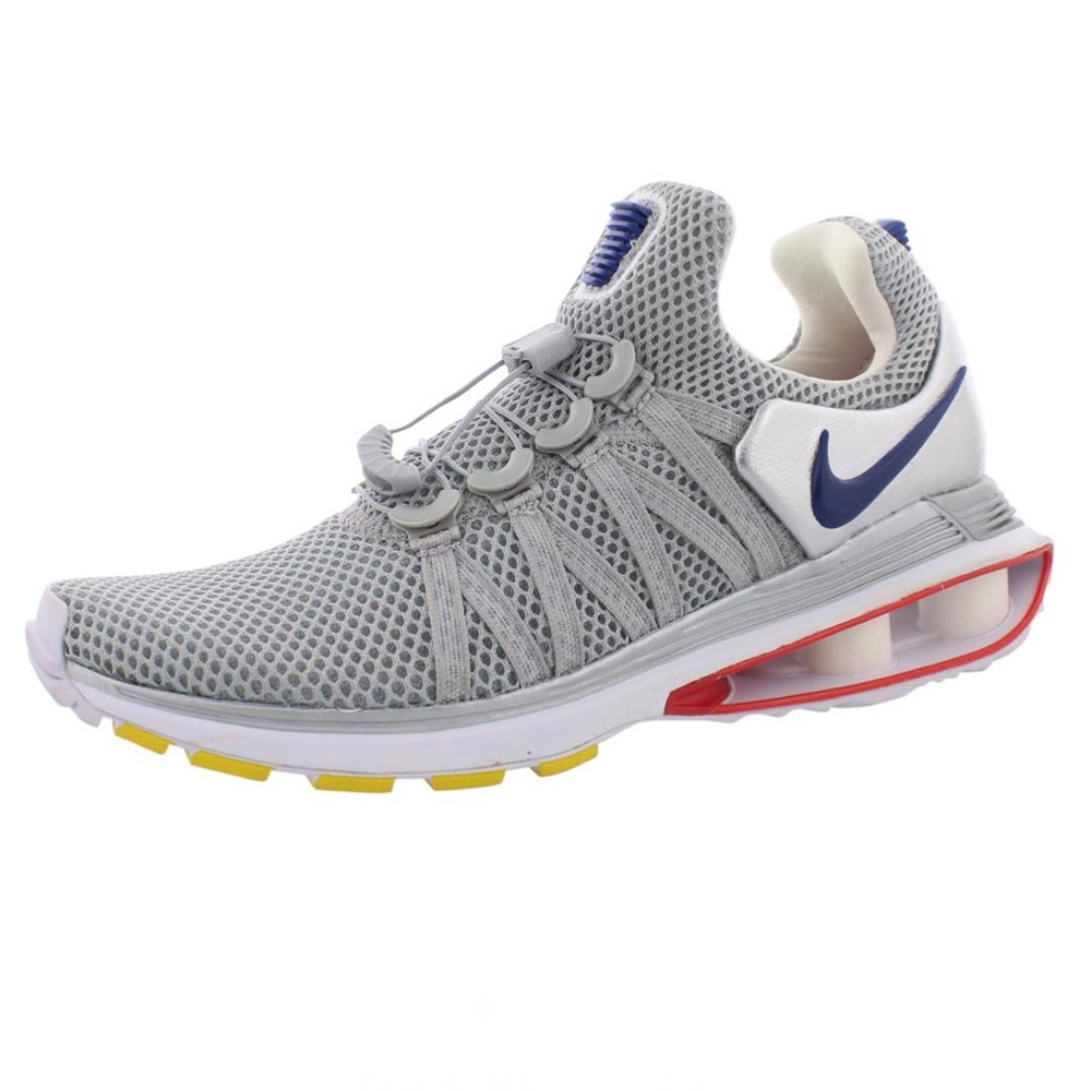 Nike Shox Gravity Sneakers Mens Running Training Shoes Metallic Silver Gray Grey - Picture 4 of 16